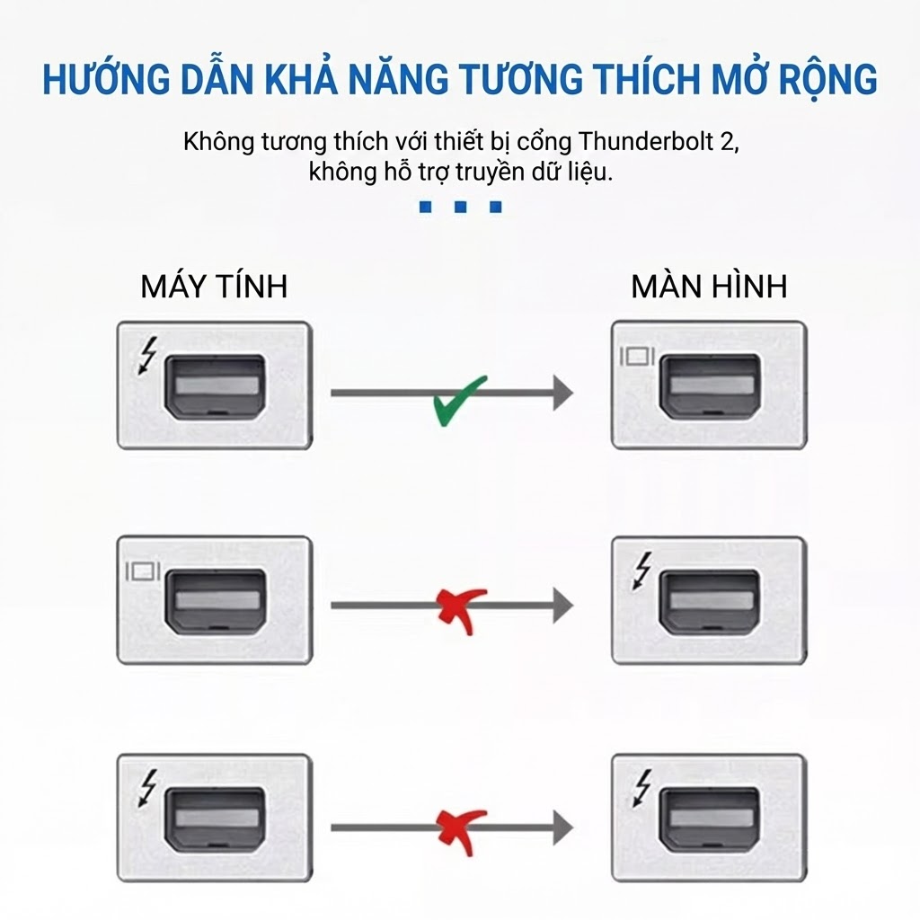 Ứng dụng cáp nối dài Mini DisplayPort trong công nghiệp