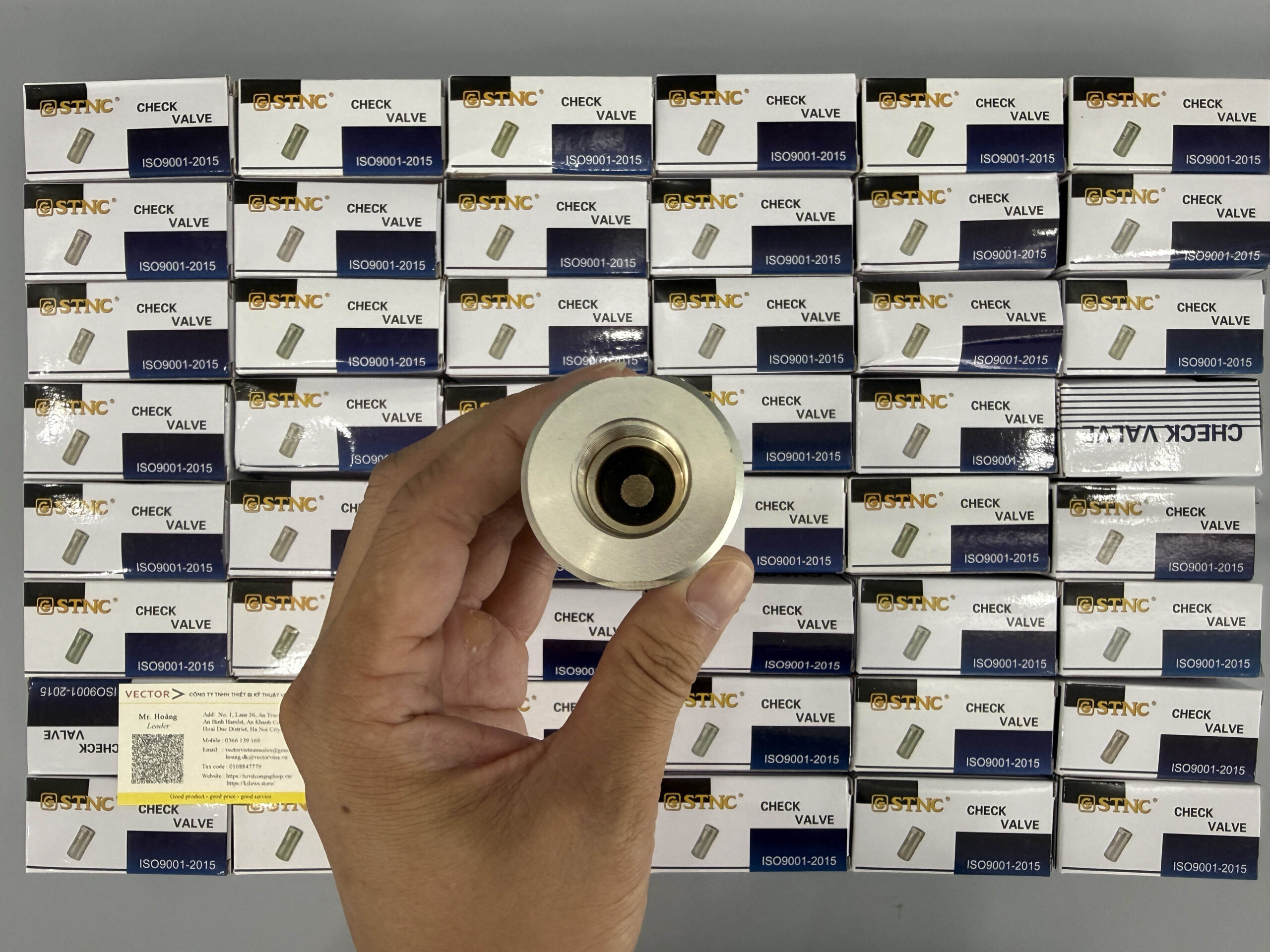 Van Một Chiều Khí Nén STNC CV-15 (Check Valve) - Áp Suất 0.05~1.2MPa - Ảnh 2