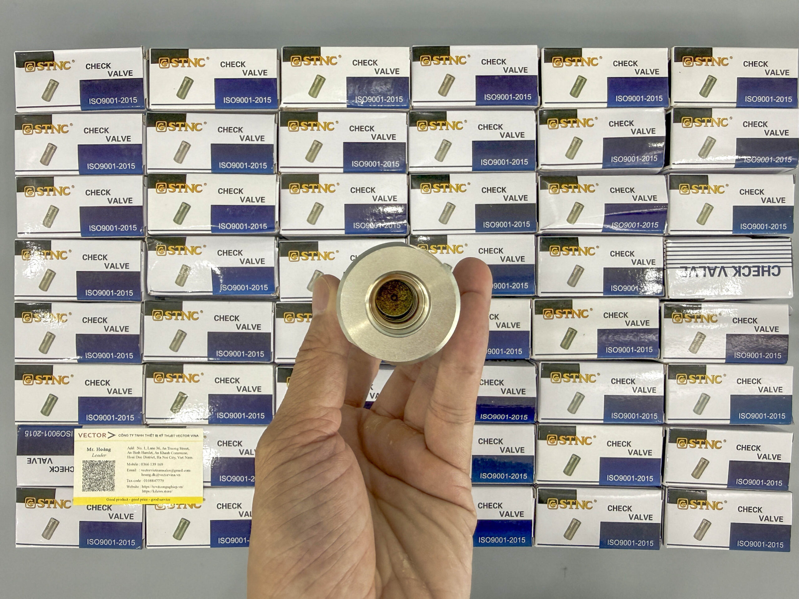 Van Một Chiều Khí Nén STNC CV-15 (Check Valve) - Áp Suất 0.05~1.2MPa - Ảnh 3