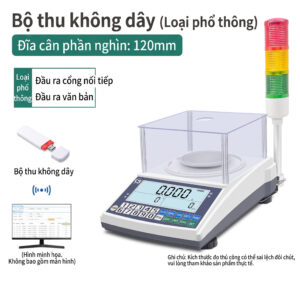 VT-EBS-W Series Cân Điện Tử Không Dây Tích Hợp Đèn Cảnh Báo